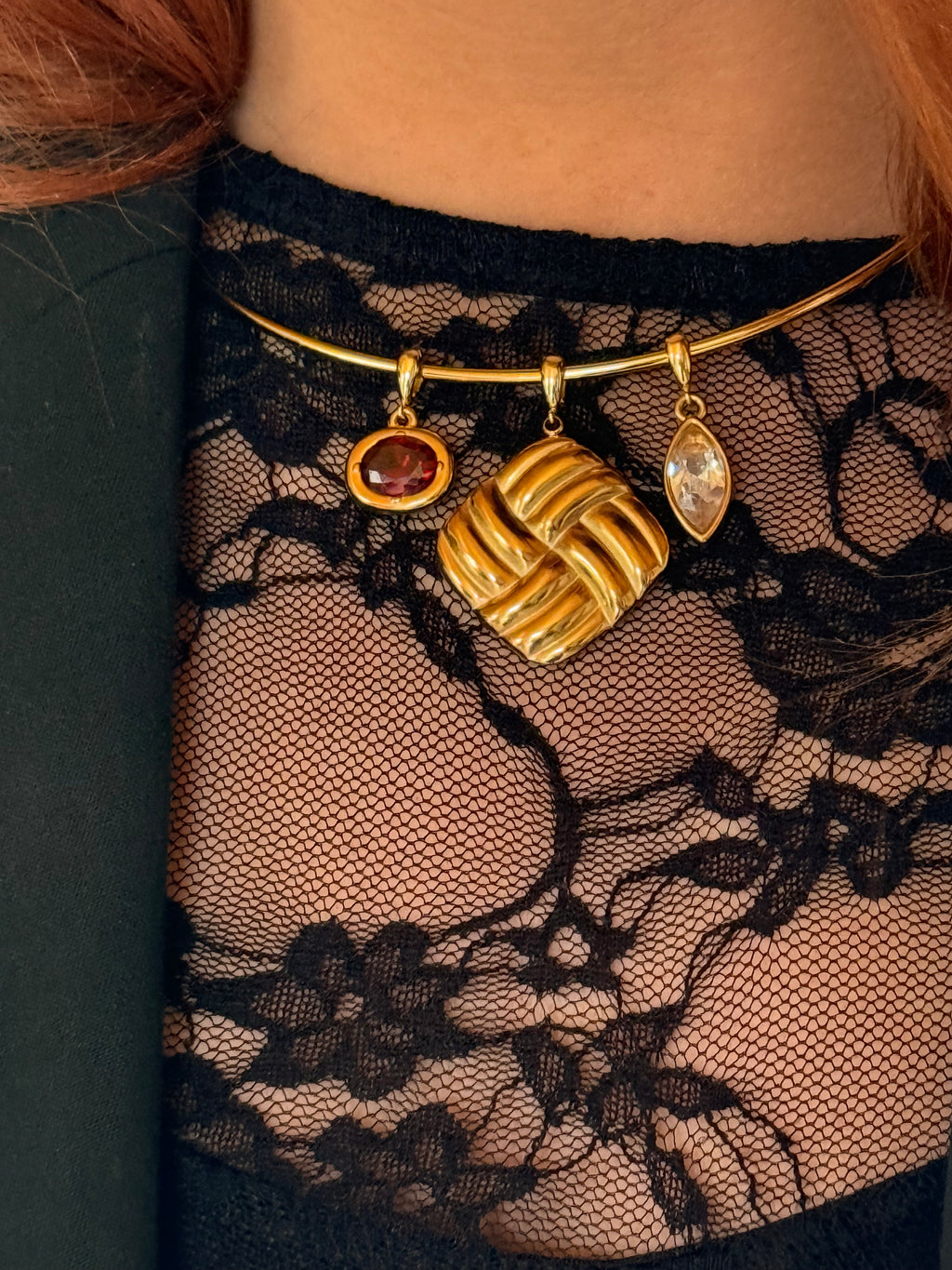Marquise charm