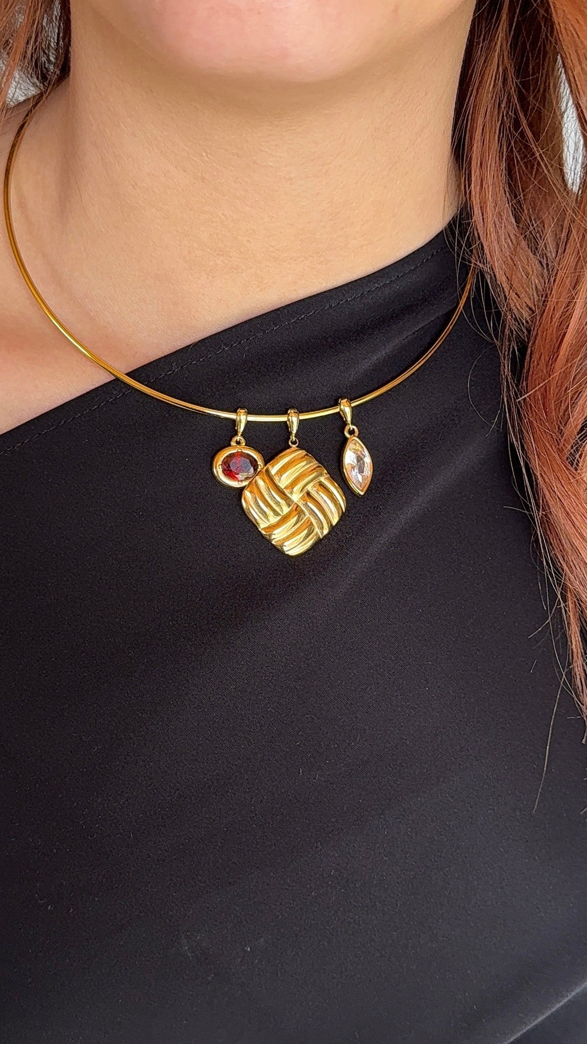 Golden Woven Charm