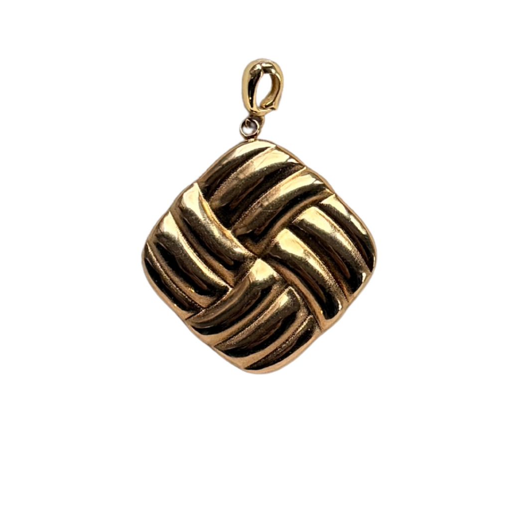Golden Woven Charm