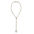 Pearl Lariat Necklace